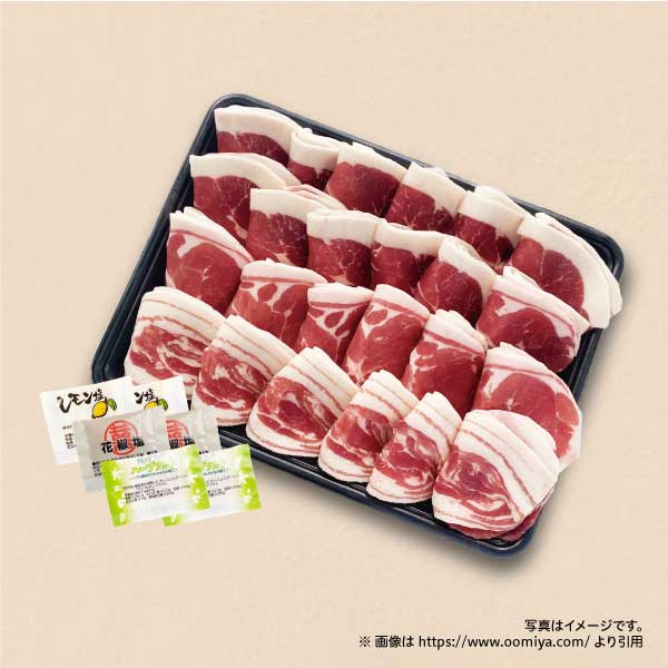 【丹波篠山おゝみや】天然いのしし肉 焼ぼたん 特選セット 4~5人前セット